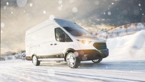 Winter van